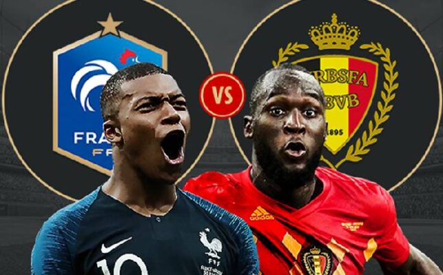 Pháp vs Bỉ đối đầu