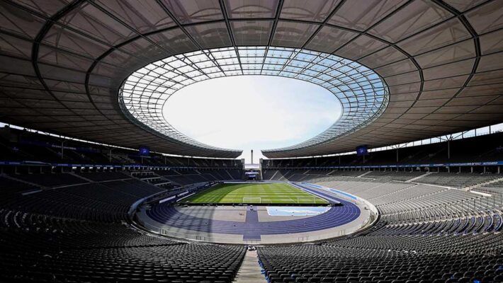 Sân vận động Olympic Berlin sẵn sàng cho trận chung kết EURO 2024